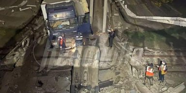 В Джанкойском районе Крыма рухнул мост через железнодорожные пути: есть пострадавшие, подробности (видео)