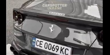 В Корее засветился эксклюзивный Ferrari за $400 000 на украинских номерах (видео)