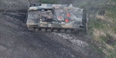 Сожгли "редкого зверя": ВСУ впервые показали уничтожение российской "БРЭМ-Л" (видео)