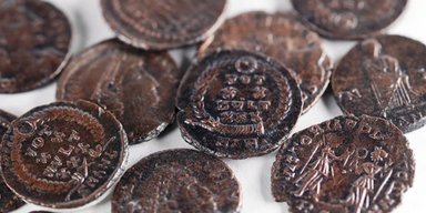 Последнее восстание евреев против римлян: обнаружен уникальный 1600-летний клад монет (фото)