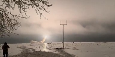 У мережі показали кадри пуску ракет "Фламінго" по Капустиному Яру (відео)