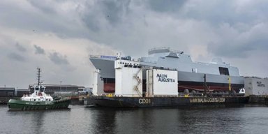 "Вдохновение" на 5700 тонн: Британия готовит спуск новейшего фрегата HMS Venturer (фото)
