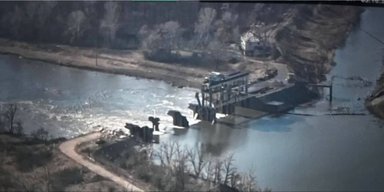 Россия разрушила плотину в Донецкой области: воды осталось на две недели, в регионе будут действовать графики