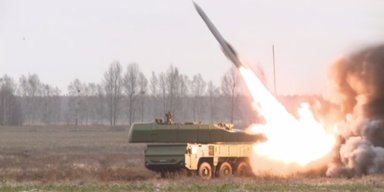 Беларусь испытала новую ракету для ЗРК "Бук-МБ2" у границ с Украиной (фото)