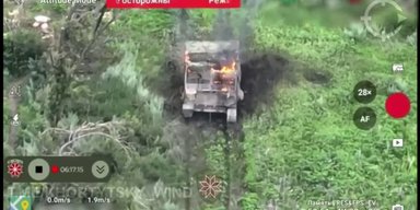 Защита от "ядерного дождя НАТО": ВСУ подорвали еще одну машину РФ для ядерной войны, — Forbes
