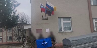 Легион "Свобода России" показал взятие администрации поселка на Белгородщине (видео)