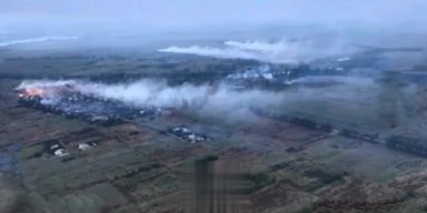 Працюють БТРи і дрони: що відбувається у селі Глибоке під Харковом, — соцмережі (відео)