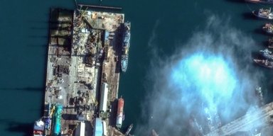 Удар по БДК "Новочеркасск": Россия вывела из Феодосии остатки Черноморского флота (видео)