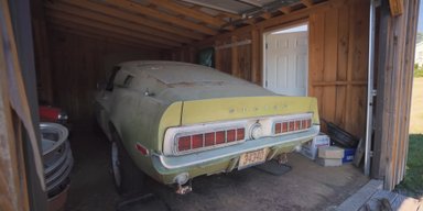 Раритетный заряженный Ford Mustang 60-х за $150 000 простоял 40 лет в гараже (видео)