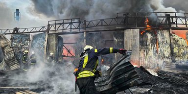 В Киевской области горит центр управления отходами: проект модернизировали 3 месяца назад (фото, видео)