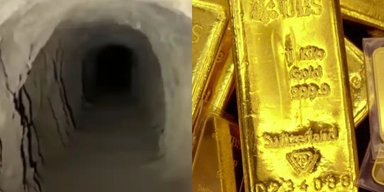 9 дней под землей: мужчина прорыл тоннель и украл четыре килограмма золота (видео)