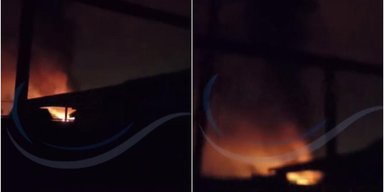 У Криму пролунали вибухи: дрони, ймовірно, атакували нафтобазу і склад БК росіян, — соцмережі (фото, відео)