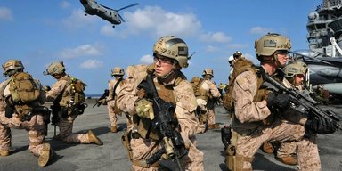 Морская пехота США – главный козырь в войне на два фронта