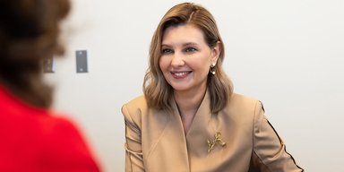 Елена Зеленская в Канаде: три элегантных образа первой леди Украины (фото)
