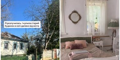 Украинка после развода купила старый дом в селе: что она там сделала (видео)