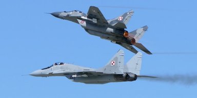Заклинило гальма: у Польщі ледь не розбився винищувач МіГ-29