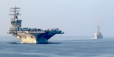 США отправили угрожать Китаю свой самый старый авианосец-пенсионер "Нимиц"