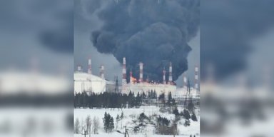 Дроны повторно атаковали НПС "Калейкино" нефтепровода "Дружба": взрывы и сирены (видео)