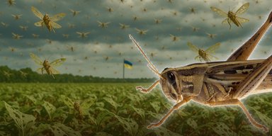 Сарана захоплює Україну: як комахи з Каховки загрожують урожаям Одеси та Запоріжжя