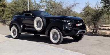 В інтернеті показали незвичний гібрид Ford Mustang та пікапа Ram (фото)