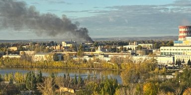 У Татарстані після повітряної тривоги спалахнула пожежа в промисловому парку (відео)