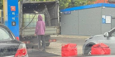 Цены выросли на 40%: в Москве начали скупать бензин после ударов по НПЗ (видео)
