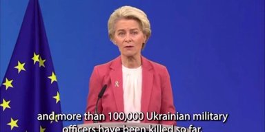 100 тисяч загиблих? Чи помилилася Урсула фон дер Ляєн із цифрою втрат України