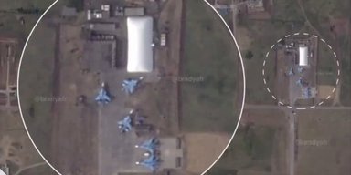 В РФ с аэродрома Морозовск после ударов украинских БпЛА куда-то делись пять Су-34 (фото)