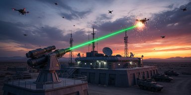 Лазерный луч сжигает дрон за секунду: в США испытали новую систему защиты от БПЛА