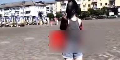 Полиция разыскала тиктокершу, которая танцевала под русский рэп с матом на фоне портретов Героев
