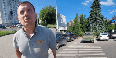 "Командир" припаркувався на переході й погрожував перехожому: у бригаді відреагували (відео)