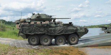 Замена "Драгунам": в США представили вариант Stryker — бронемашину ICVVA1-30mm (видео)
