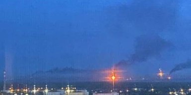 Дрони атакують РФ: в Самарі та Новокуйбишевські горять місцеві НПЗ та склад Ozon (фото, відео)
