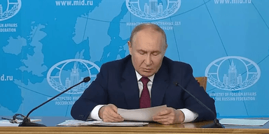 Россия готова хоть завтра: Путин назвал условия начала переговоров с Украиной (видео)
