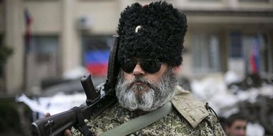 Символ "Русской весны": под Запорожьем погиб пророссийский боевик "казак Бабай", — росСМИ