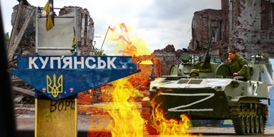 Фіксація ЗС РФ у центрі Куп'янська: росіяни накопичили сили для штурмів, — DeepState (карти)
