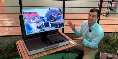 От чемодана до каменной скульптуры: какими новыми телевизорами удивила выставка IFA 2023