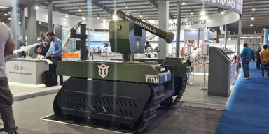 Двухтонный убийца танков: Индия представила роботизированную систему TITAN