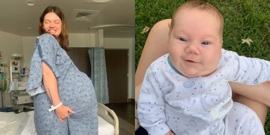 Американка родила малыша весом почти 6 кг: врачи не скрывали удивления (видео)