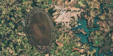 Гігантський купол-губку в Бразилії сфотографували з космосу: таємно живить місцеві гарячі джерела