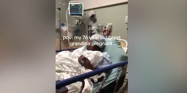 76-летняя женщина попала в больницу с диабетом, а узнала, что беременна (видео)
