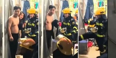 Пожарные ворвались в дом к женщине, которая "взывала о помощи": на самом деле ей было хорошо (видео)