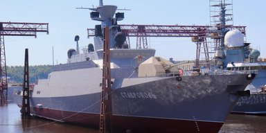 Новый носитель "Калибров": в РФ спустили на воду МРК "Ставрополь" проекта "Буян-М"