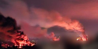 Одна з наймасованіших атак "Шахедів": ЗС РФ вдарили по Києву десятками БпЛА, деталі (фото)