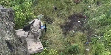 Відео з підривом бійців на Запоріжжі: військовий бригади "Маґура" вижив (фото)