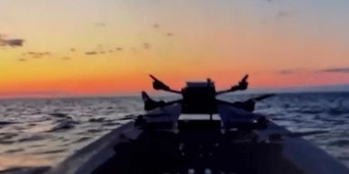 "Мінус" три РЛС "Небо": морські дрони та ударні борти "Лазар" атакували базу ЗС РФ в Криму (відео)