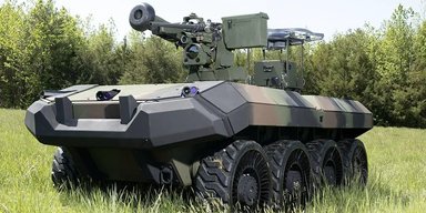 Толстая броня и мощная 30-мм пушка: военные скоро испытают боевого робота WOLF-X
