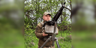 На рахунку вже шість: у Повітряних силах розповіли про кулеметника, який збиває "шахеди"