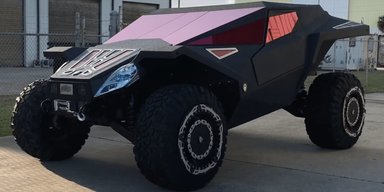 На аукцион выставили уникальный багги Hummer с экстравагантным дизайном (фото)