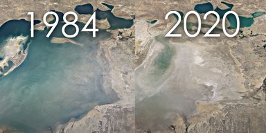 Сервис Google Earth показал, как изменилась Земля за почти 40 лет (видео)